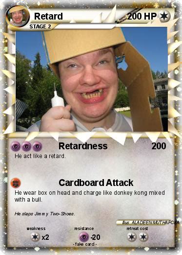 retard pokemon card